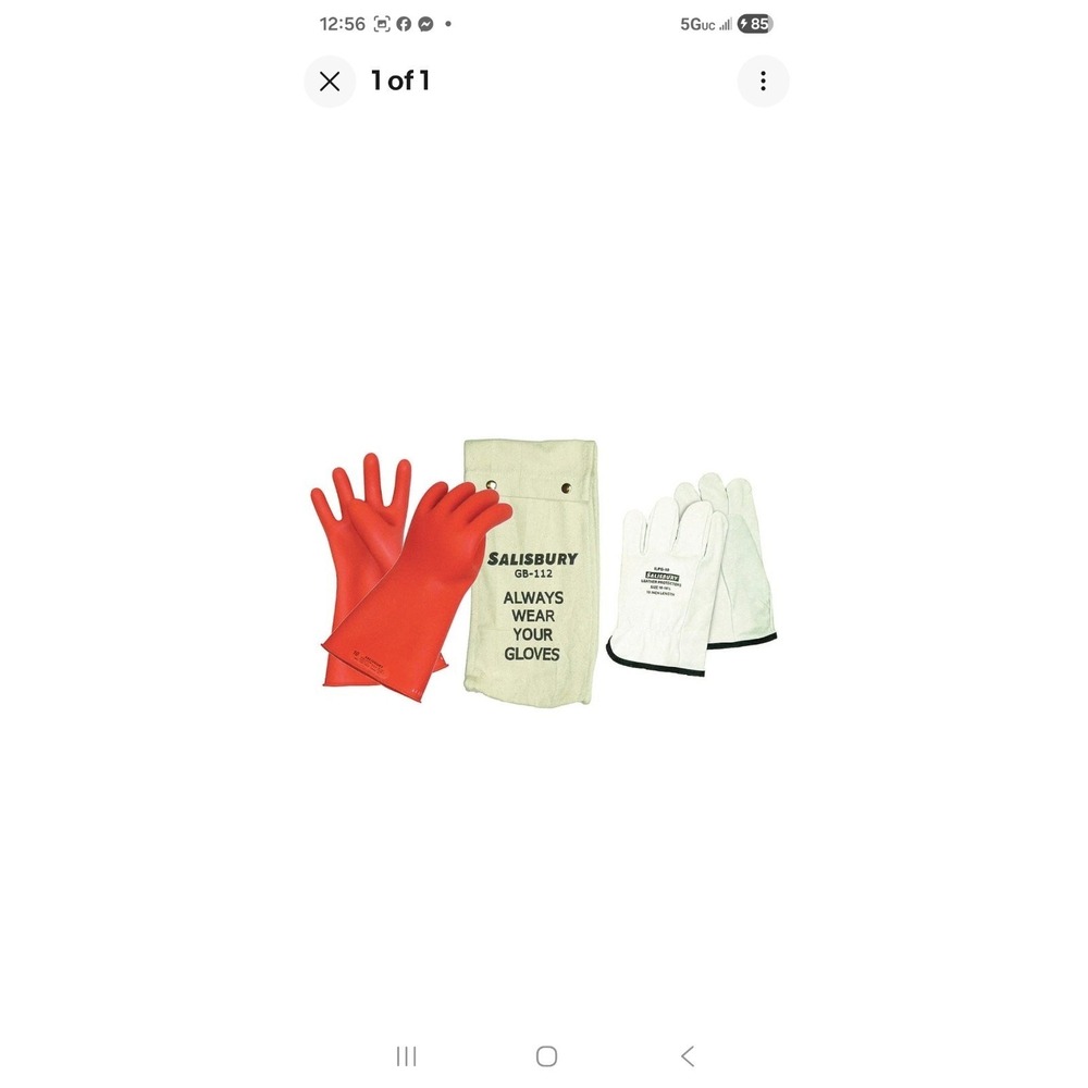 SALISBURY GK011R/9H Elect Glv Kit,1000VAC/1500VDC,9-1/2,PR1 32XE92